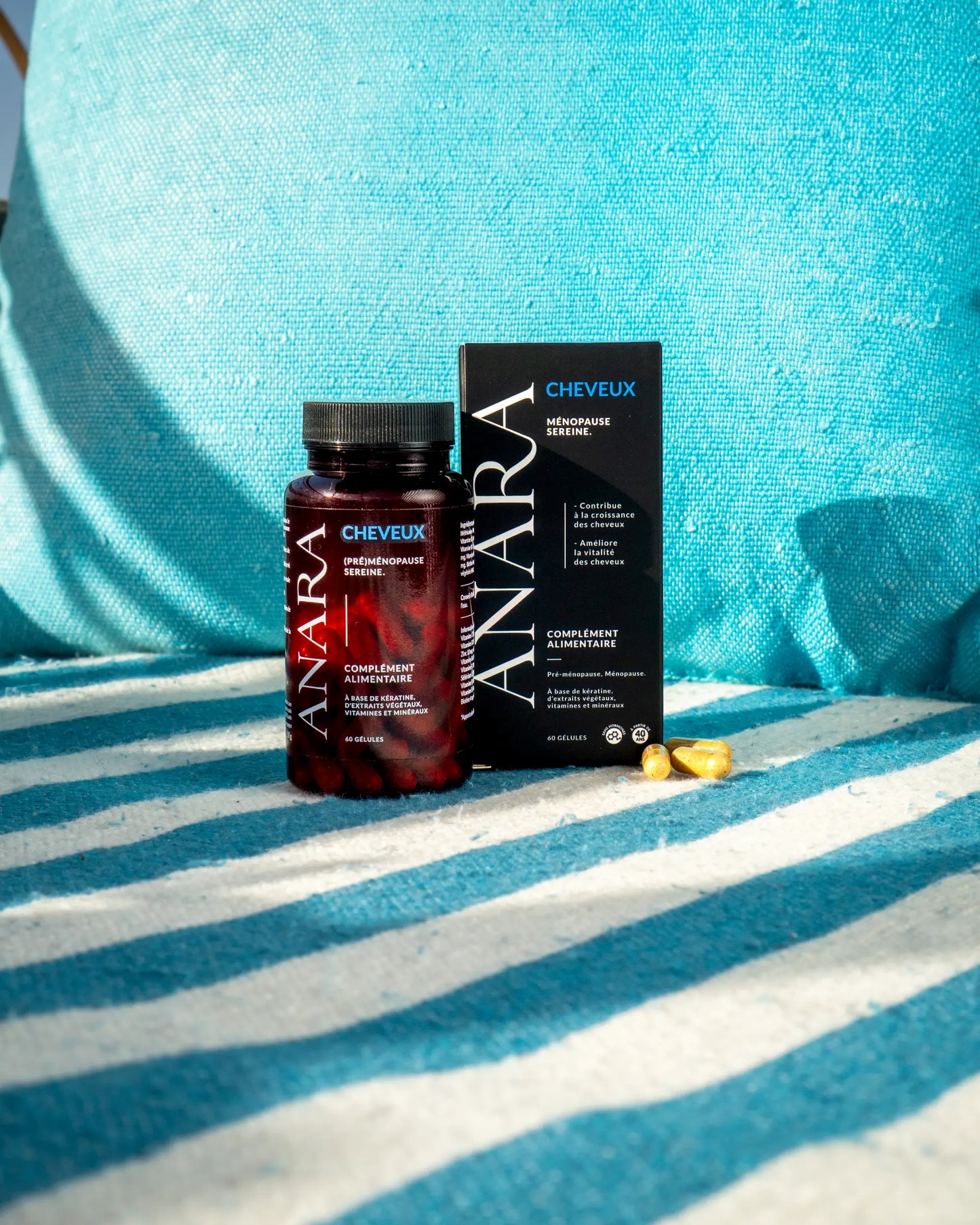 Complement alimentaire cheveux - Menopause - premenopause -Anara
