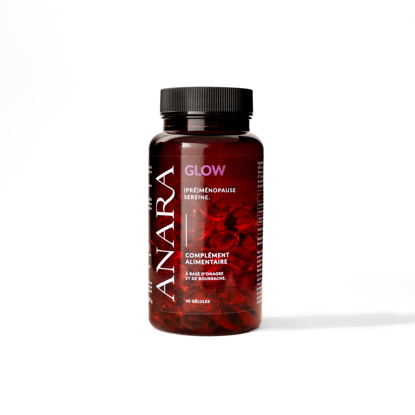 Complement alimentaire peaux seches et bouffees de chaleur - Menopause - premenopause - Glow - Anara