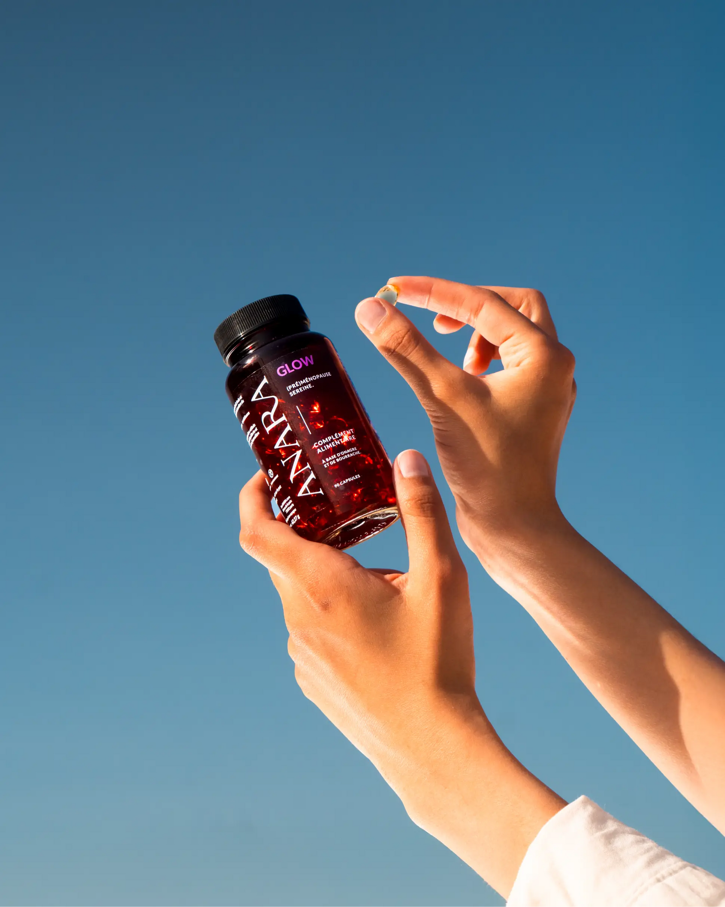 Complement alimentaire peaux seches et bouffees de chaleur - Menopause - premenopause - Anara