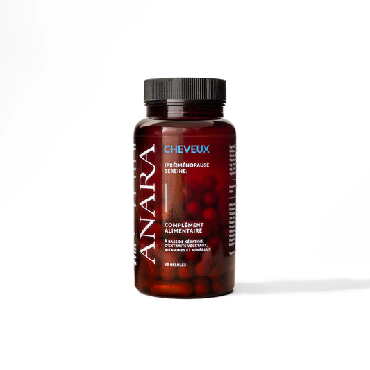 Complement alimentaire cheveux - Menopause - Premenopause - Anara